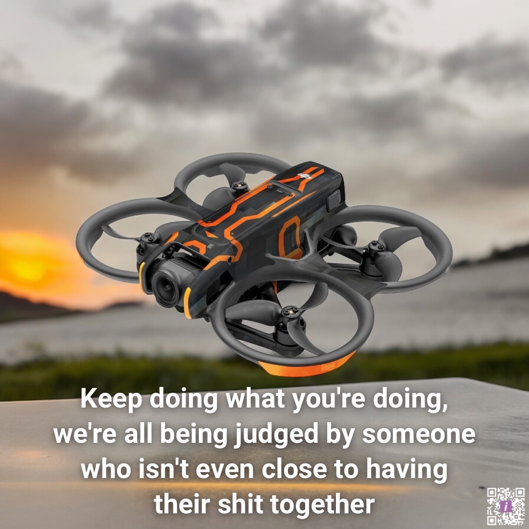 iStylescom's tweet image. #keepdoing what you're doing, we're all being judged by someone who isn't even close to having their shit together.

#nevergiveup #dontgiveup #motivational #successquotes #positivemindset #noexcuses #dedication #motivations

Featuring DJI Avata 2 Skin istyl.es/x/avata-keep-d…