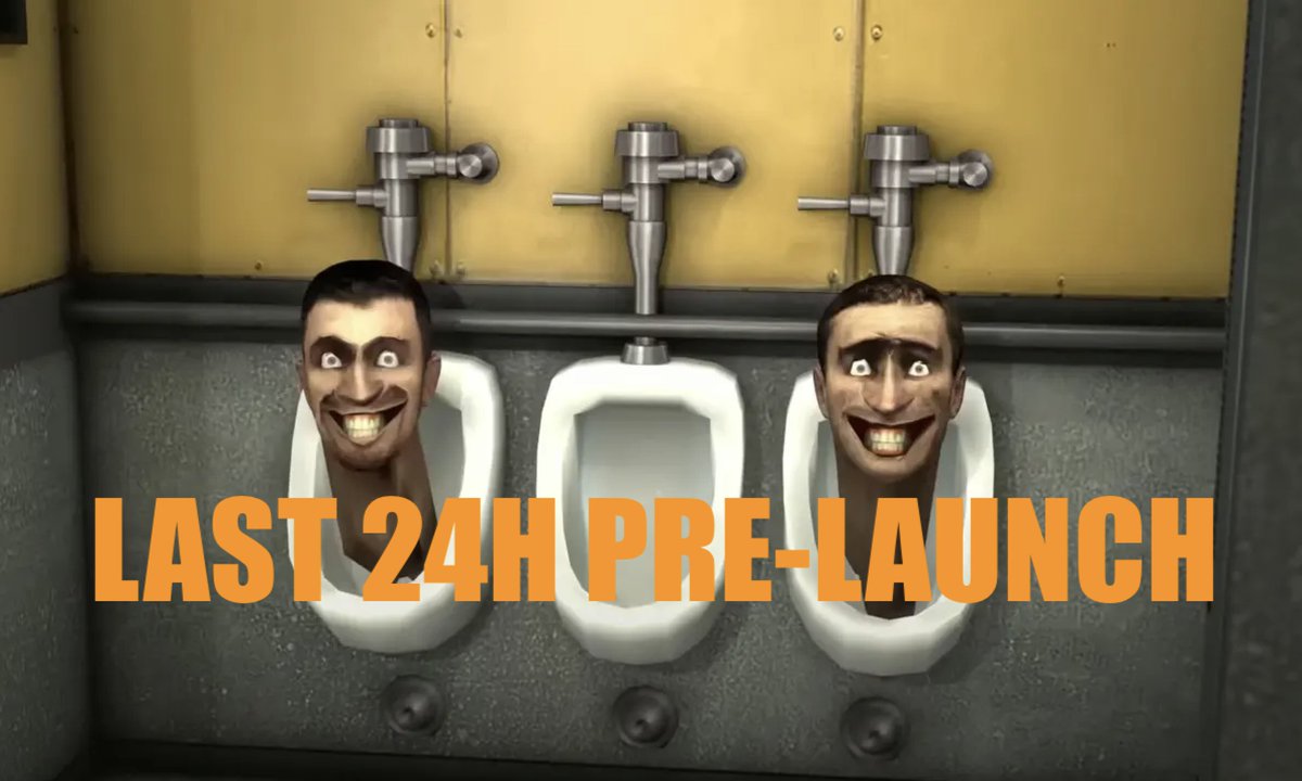 syskibidi's tweet image. ⚠️ THE $SKBD TOILET PARTY IS STARTING ⚠️

LAUNCHING TOMORROW ON @PEGASYSDAO 🔥

LAST CHANCE FOR #AIRDROP 🪂

👇👇DROP @ROLLUXL2 WALLETS BELOW👇👇