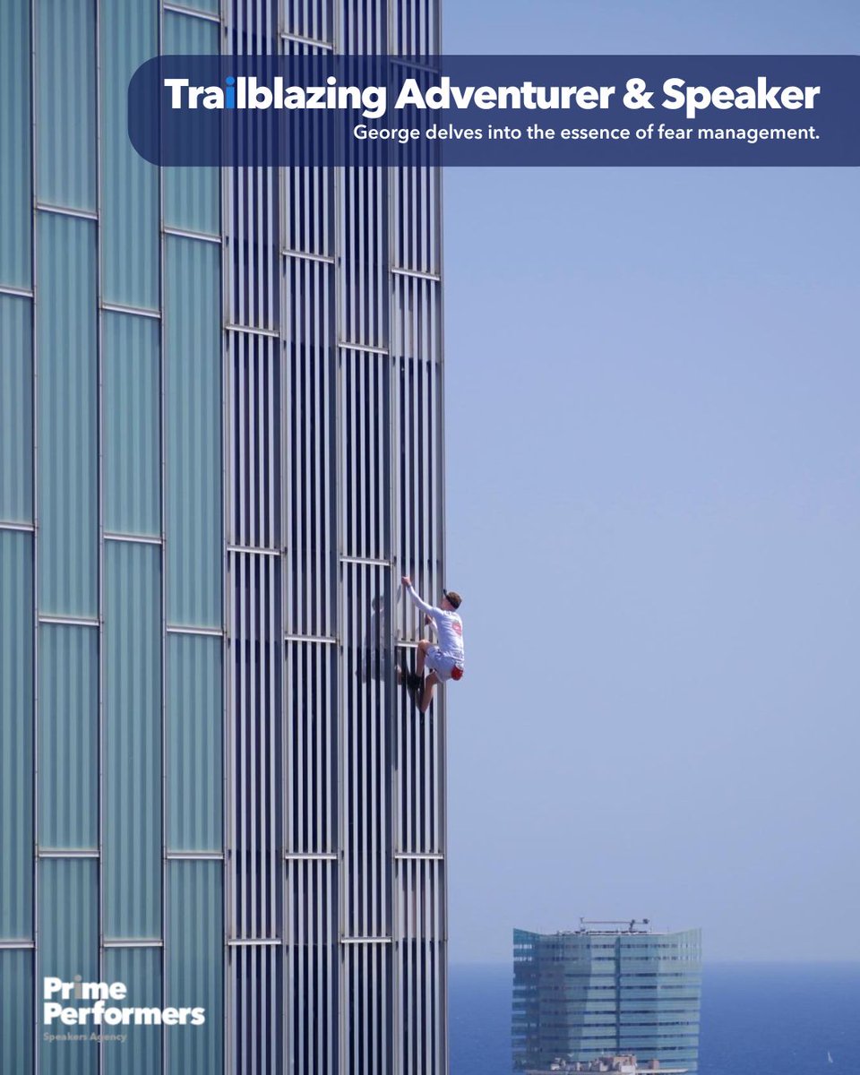 PrimePerformers's tweet photo. 🏙️🧗‍♂️ Meet George King, the Shard Climber inspiring millions! Mastering fear management and resilience, his keynotes transform challenges into triumphs. Book now: https://t.co/CMJFVVF5jo #Motivation #AdventureSpeaker https://t.co/GmC9zagVGy