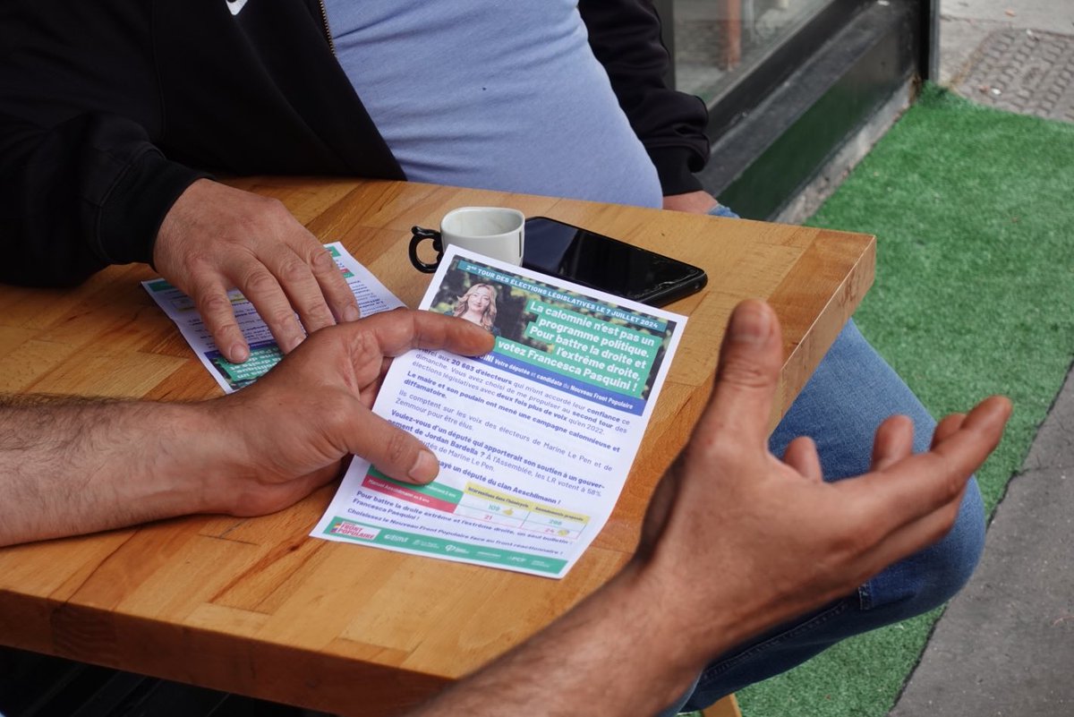 maxine_mai's tweet image. Convaincre, partout, tout le temps. 

Les manches retroussées, le ventre noué, mais la détermination décuplée.

Nous pouvions gagner et changer la vie. Nous n’avons désormais plus le choix, nous devons gagner, et tout changer, tout réparer, tout apaiser !