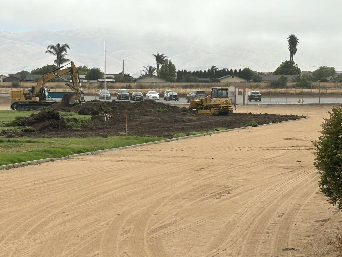 Construction has finally begun!