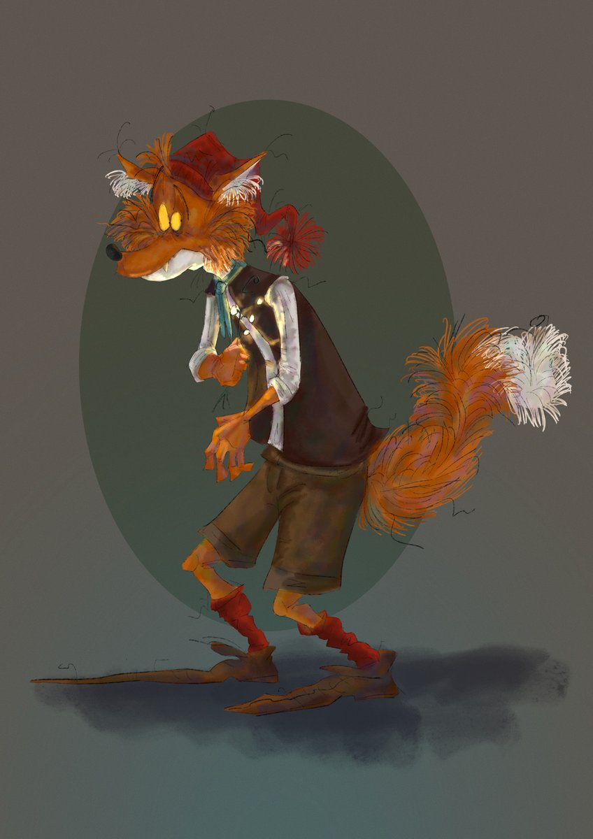 Rabenknar's tweet image. Kasperl got the fairyweed

#Art #Fanart #Hotzenplotz