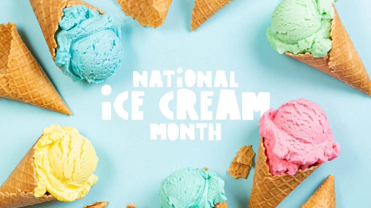 Happy July! What better way to beat the summer heat than with a cold treat? July is National Ice Cream Month, the perfect excuse to indulge all month long! 🍦🍨