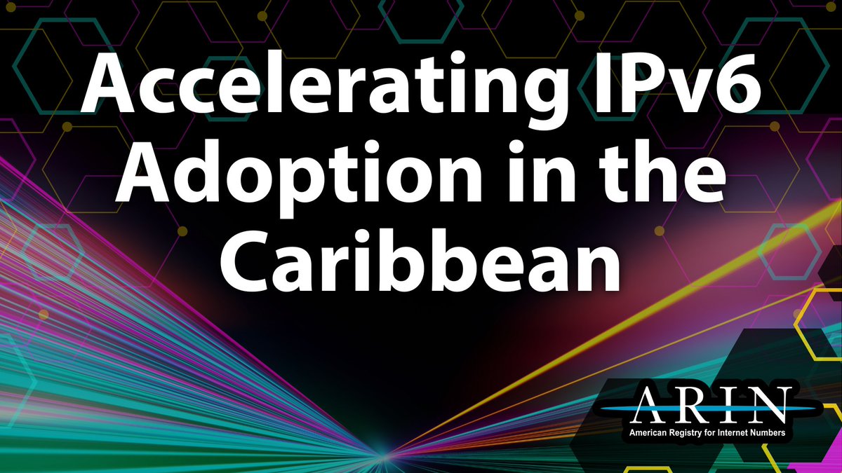 New on the ARIN Blog: Director of #Caribbean Affairs <a href="/bevilwooding/">Bevil Wooding</a> explores the Caribbean’s unique characteristics and challenges related to #IPv6 growth and shares how ARIN is supporting IPv6 education and adoption in the region.👇 
arin.net/blog/2024/07/0…
#LetsGrowIPv6