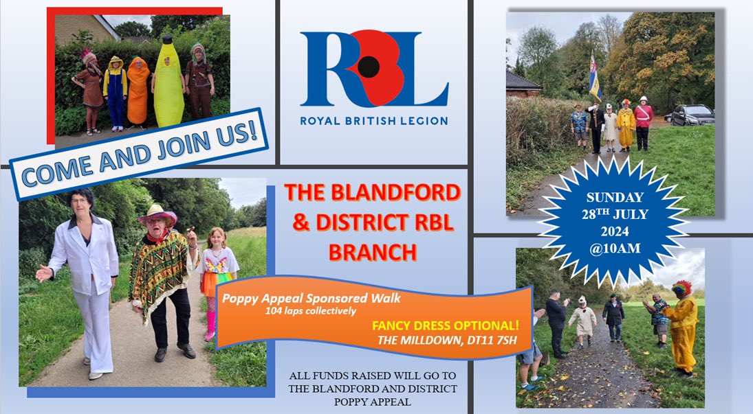 BLANDFORD ROYAL BRITISH LEGION BRANCH (@blandfordrbl) on Twitter photo 
