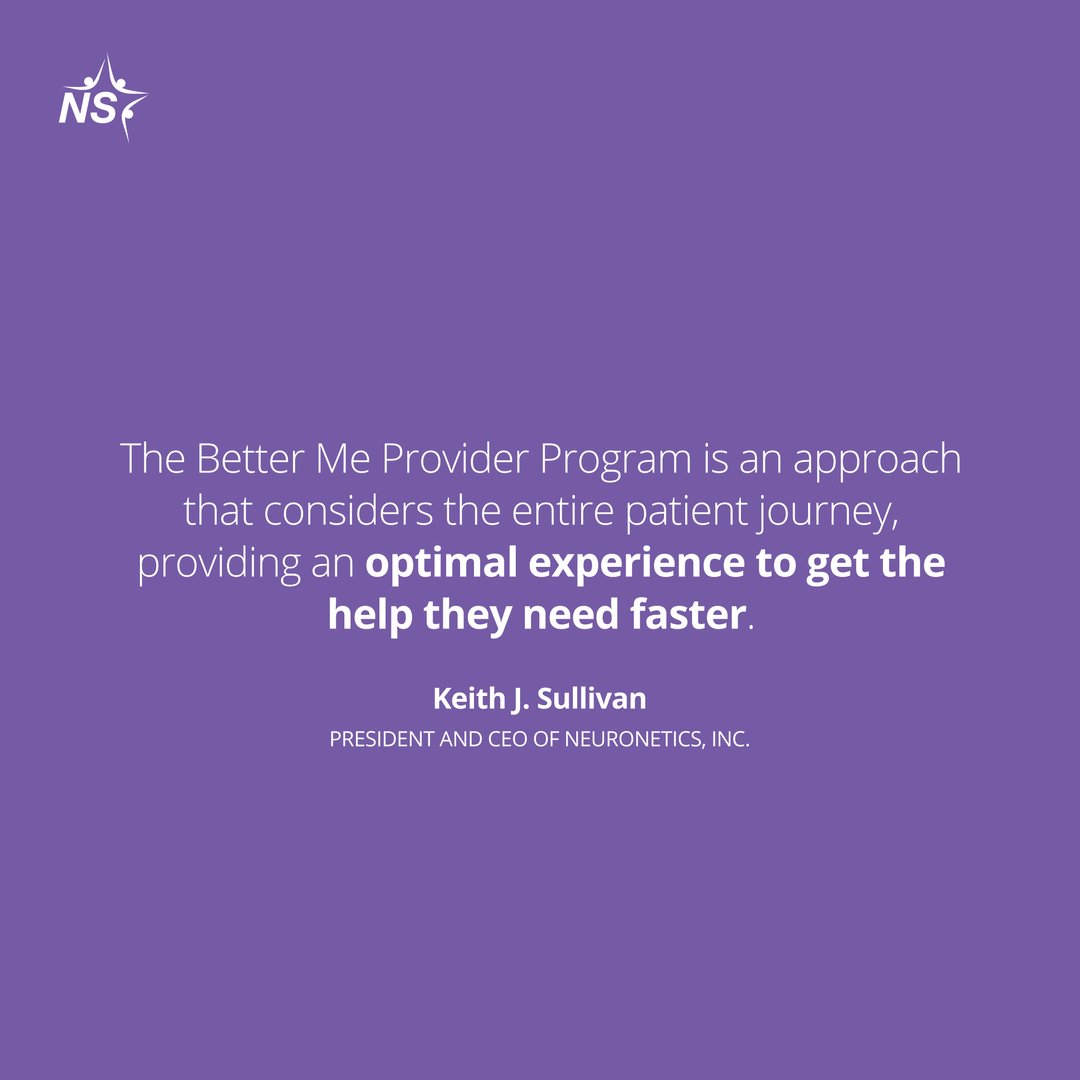 TMSTherapy's tweet photo. Announcing the national launch of our Better Me Provider (BMP) program!  Proud to be the first and only TMS company to establish comprehensive standards for patient care and responsiveness in the mental health industry.  

Learn more about the BMP program https://t.co/hP8nm05UvG https://t.co/aNmumCJxpX