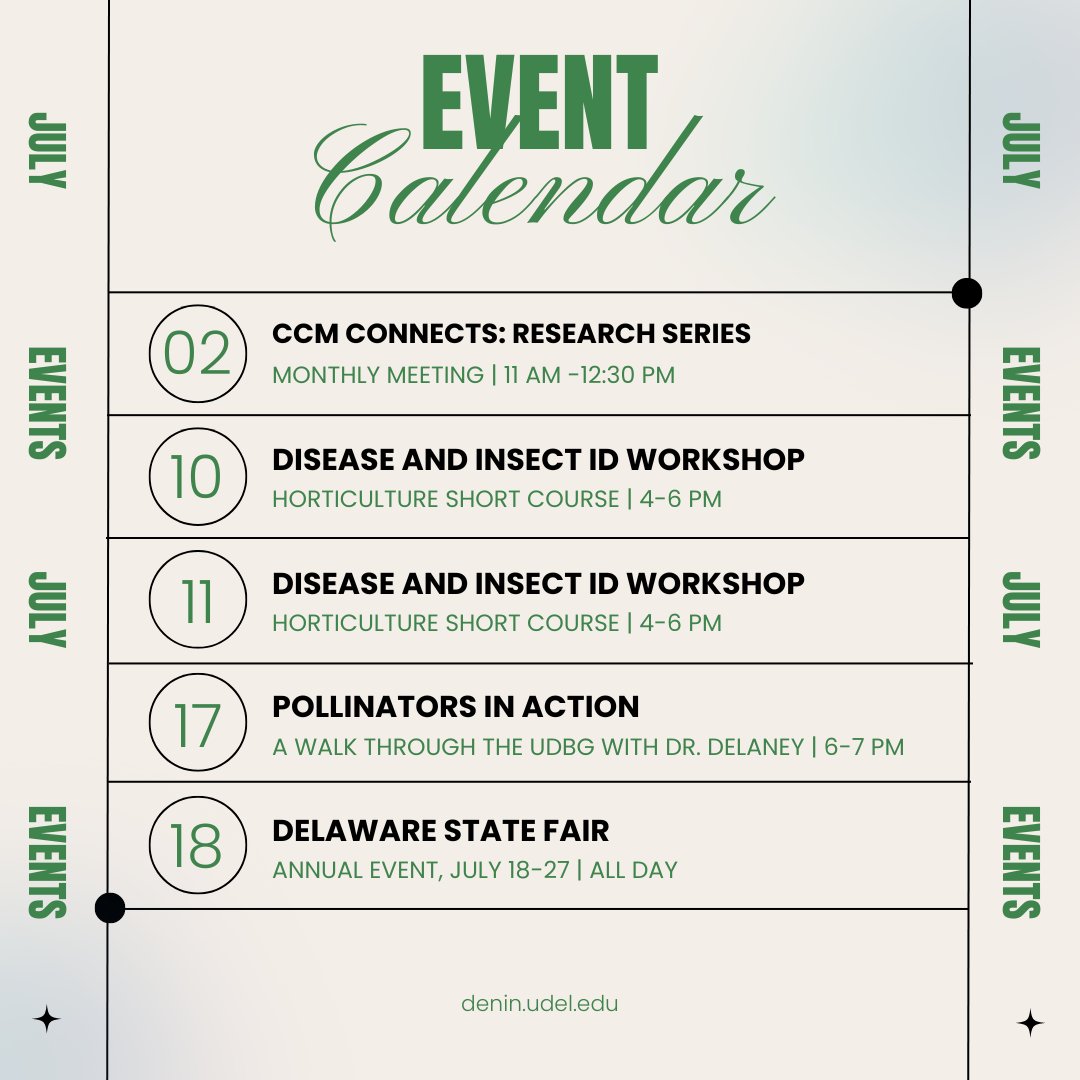 DENINUD's tweet photo. 🎉Happy July!🎉
🗓️Check out these upcoming opportunities throughout the month and stay tuned for more information. https://t.co/LD5hMTQE1Y
