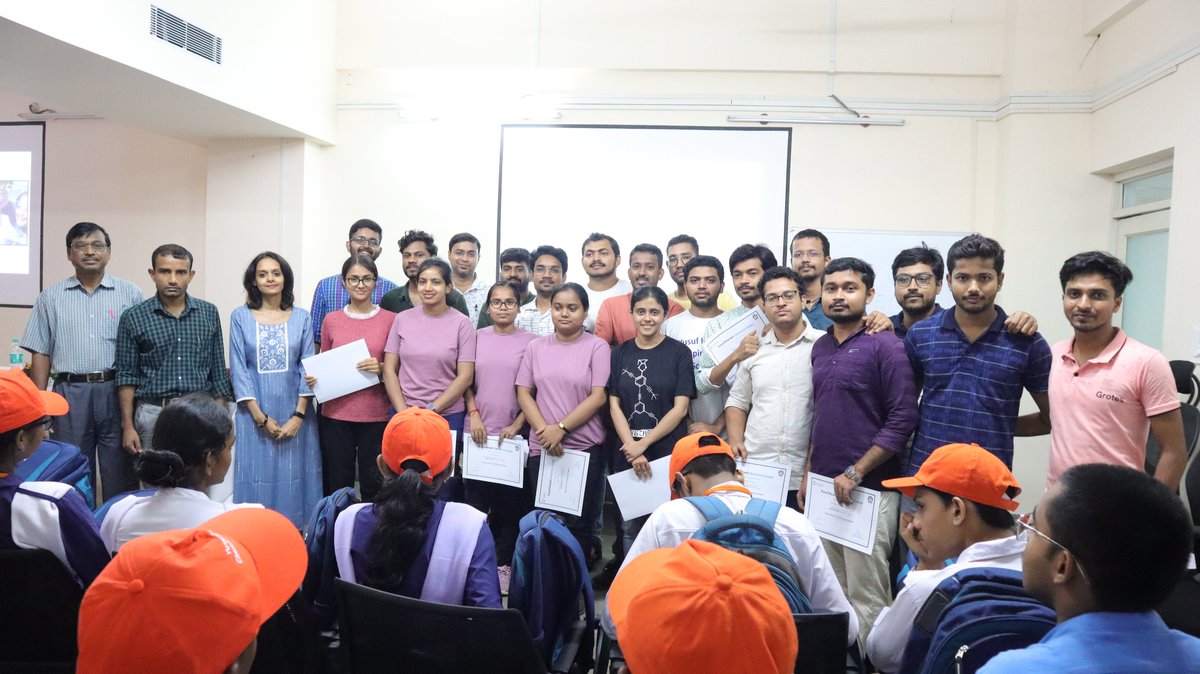@Modhu Sudan Maji (@modhumaji) on Twitter photo It was a great experience in hosting all our little scientists, a bunch of highly energetic and curious class IX school students in a 3 days 'Yusuf Hamied Chemistry Camp' which is just completed yesterday. <a href="/IITKgp/">IIT Kharagpur🇮🇳</a> <a href="/msm_lab/">MSM Lab</a> <a href="/RoySocChem/">Royal Society of Chemistry</a> <a href="/BiswarupJash/">Biswarup Jash</a> It was a great experience in hosting all our little scientists, a bunch of highly energetic and curious class IX school students in a 3 days 'Yusuf Hamied Chemistry Camp' which is just completed yesterday. <a href="/IITKgp/">IIT Kharagpur🇮🇳</a> <a href="/msm_lab/">MSM Lab</a> <a href="/RoySocChem/">Royal Society of Chemistry</a> <a href="/BiswarupJash/">Biswarup Jash</a>