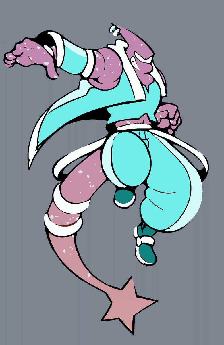 Hes got a super form.