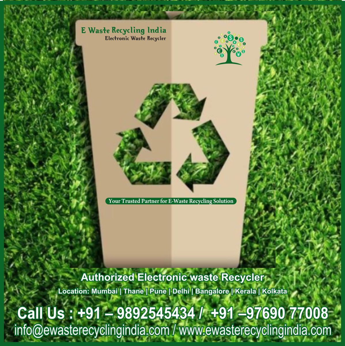 Samir Patel (@samirpatel34) on Twitter photo Contact us if you have any e-waste for disposal/recycling. Let's schedule a call to brief you about the services we provide in e-waste recycling programs.
Call Us : + 9892545434 / 919769077008
Mail Us : info@ewasterecyclingindia.com
ewasterecyclingindia.com Contact us if you have any e-waste for disposal/recycling. Let's schedule a call to brief you about the services we provide in e-waste recycling programs.
Call Us : + 9892545434 / 919769077008
Mail Us : info@ewasterecyclingindia.com
ewasterecyclingindia.com