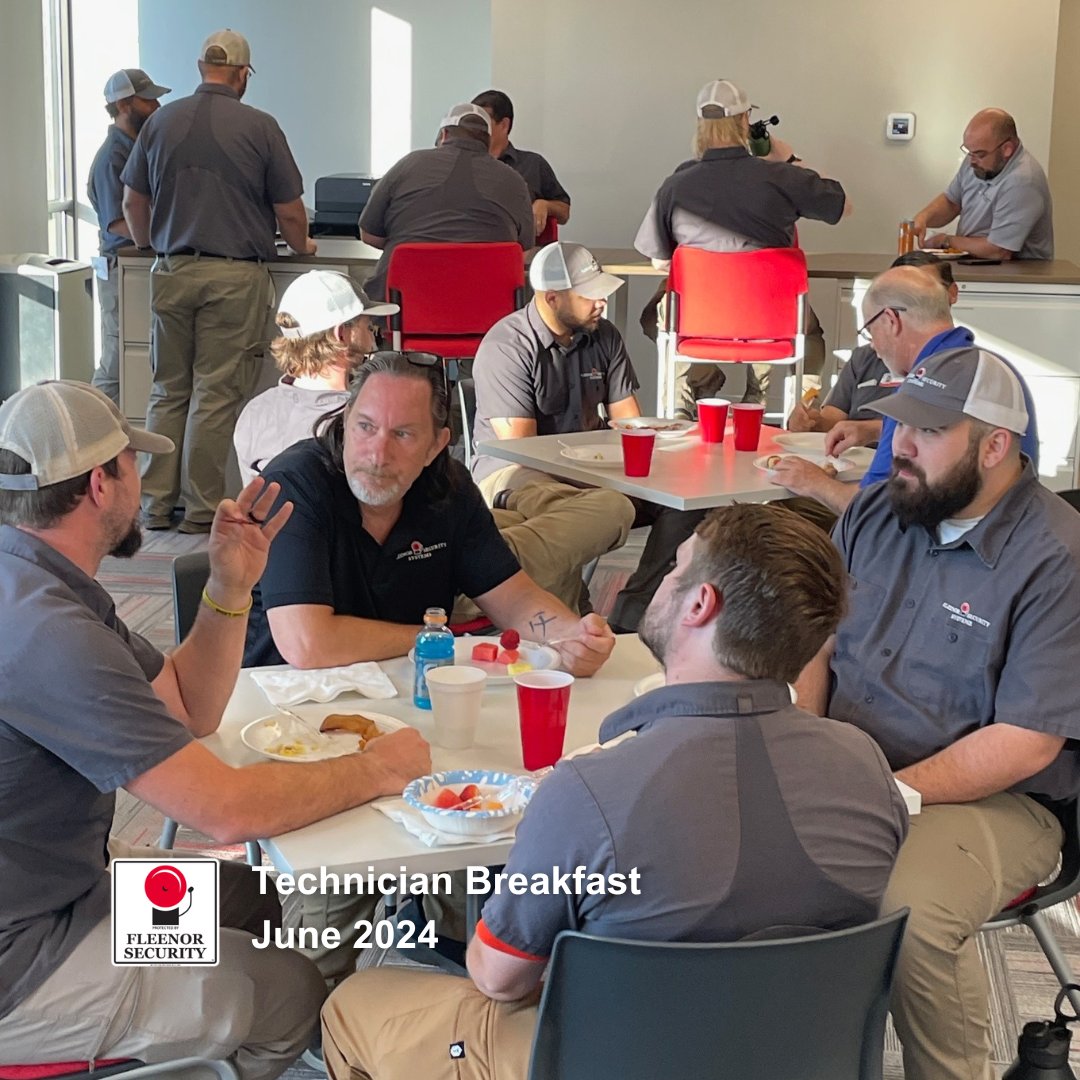 FleenorSecurity's tweet image. Last week, we gathered for a fantastic breakfast with our technicians! It was a great time to connect and fuel up for the day ahead. A big thank you to everyone who joined us! 

#JohnsonCityTN #FleenorSecurity #KnoxvilleTN
