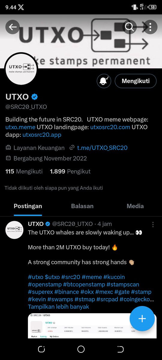 DindaXoo's tweet image. LFG 🚀 #UXTO 

my username tg @Budi905