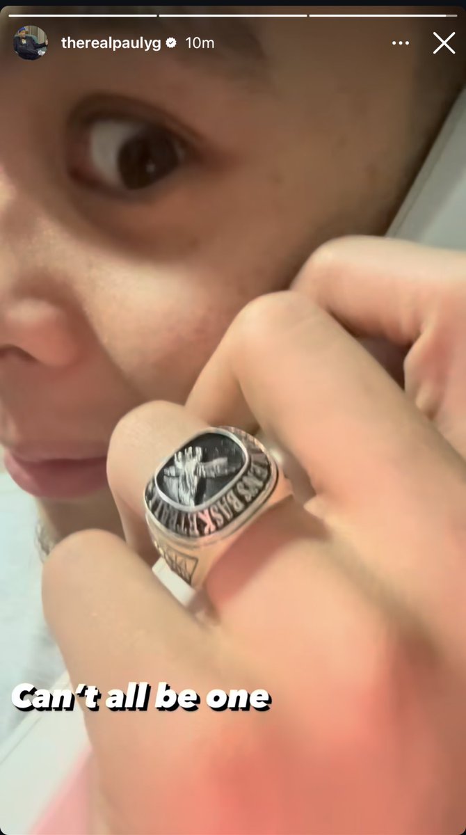 Oh Pauly, we miss you! 😂

Flex it 💍
#OBF