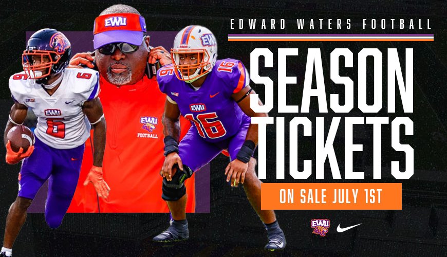 Edward Waters Athletics (@ewu_athletics) on Twitter photo Season Tickets for the 2024 <a href="/EdwardWatersFB/">Edward Waters Football</a> season are now ON SALE! Head to EWUTigerPride.com/Tickets to get yours today! #TigerPride!π
π Season Tickets for the 2024 <a href="/EdwardWatersFB/">Edward Waters Football</a> season are now ON SALE! Head to EWUTigerPride.com/Tickets to get yours today! #TigerPride!π
π