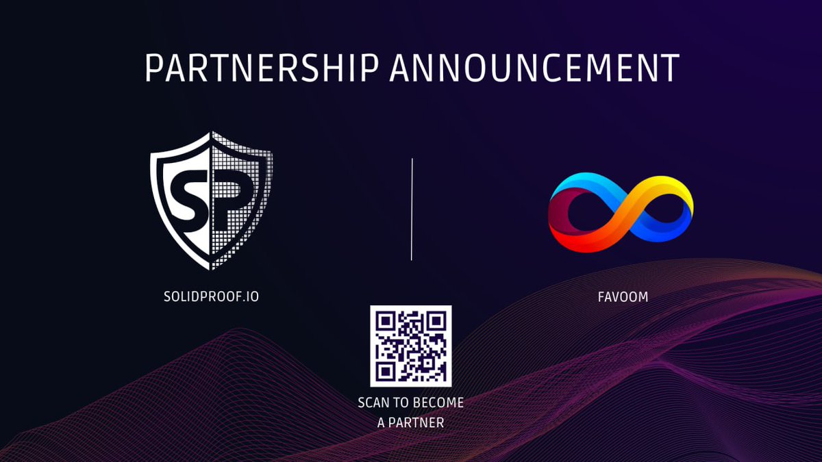 SolidProof.io Official (@solidproof_io) on Twitter photo Here we go again!
We are happy to announce that we started to collaborate with <a href="/FavoomOfficial/">Favoom - Web3 Social Media #BuildOnBase</a>
Favoom is a Web3 social-Fi media platform integrated with the Ai and Mining concept. The project aims to provide an innovative and engaging platform that stands out in the social Here we go again!
We are happy to announce that we started to collaborate with <a href="/FavoomOfficial/">Favoom - Web3 Social Media #BuildOnBase</a>
Favoom is a Web3 social-Fi media platform integrated with the Ai and Mining concept. The project aims to provide an innovative and engaging platform that stands out in the social