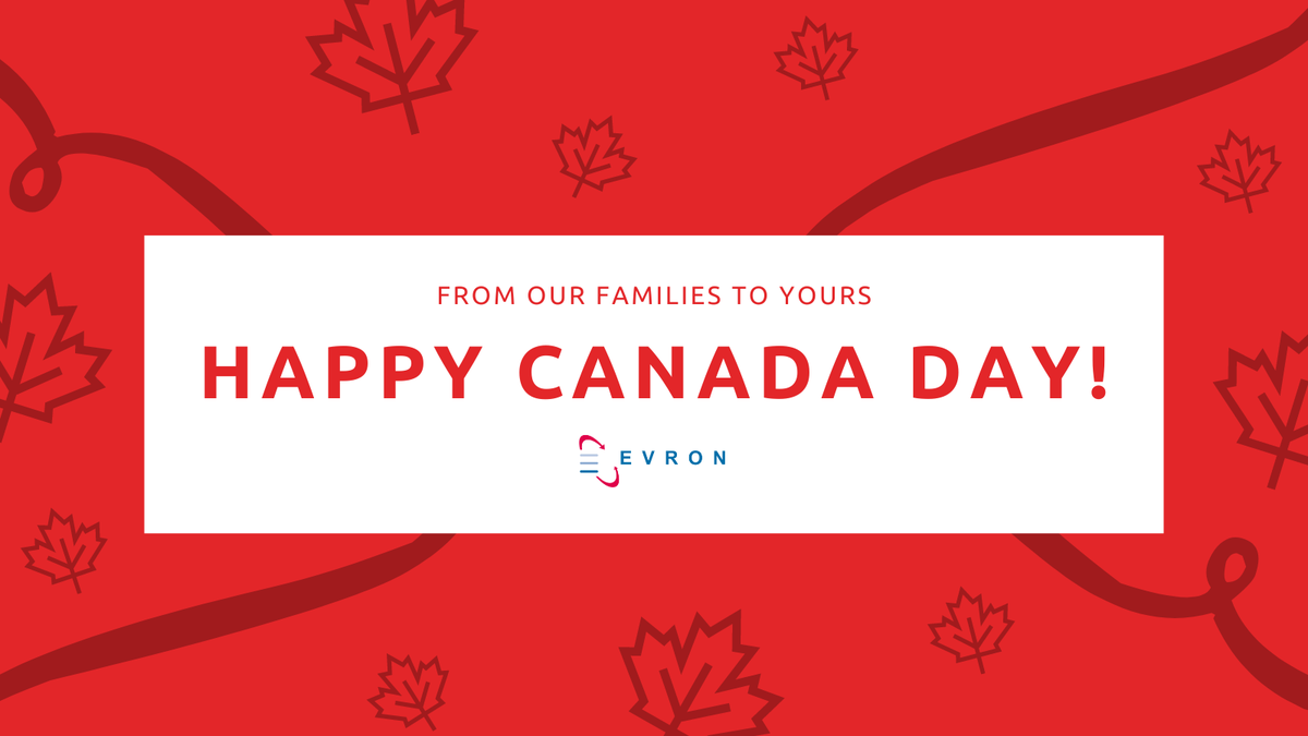 From our families to yours, we wish you a Happy Canada Day 🍁