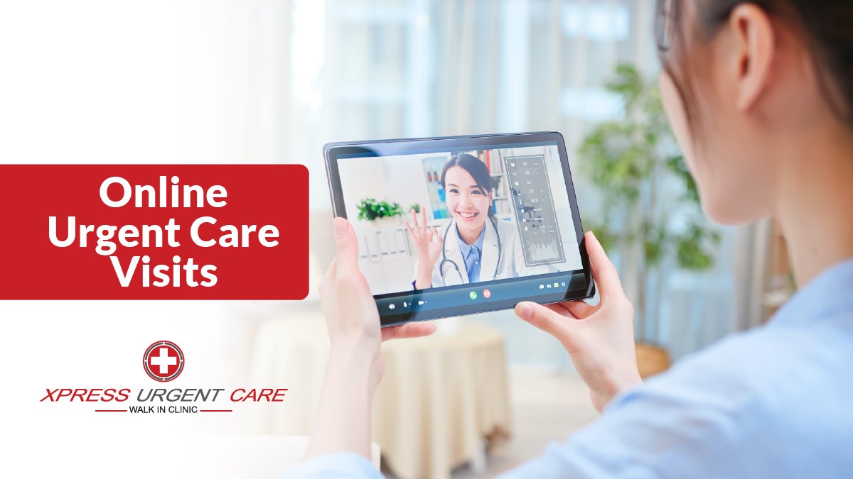 xurgentcare's tweet photo. 💻 Can't make it to the clinic? No worries! Schedule an online urgent care visit and get medical attention from the comfort of your home. 🏠 #OnlineUrgentCare #Telehealth #VirtualVisit https://t.co/dO93qeTJUV
#xpressurgentcare #urgentcare #urgentcarenearme https://t.co/JZ2rvcEeGw