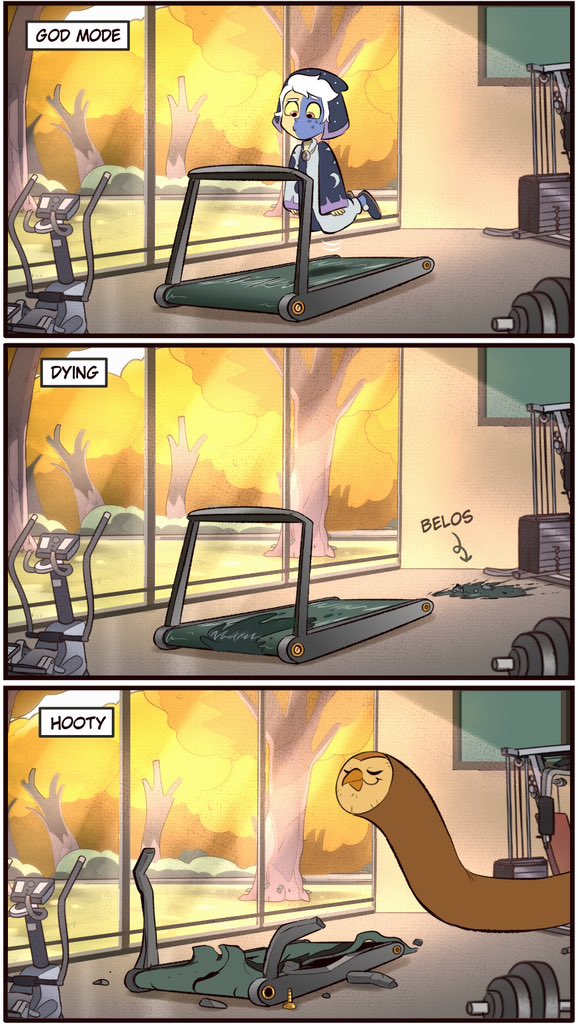 MoringmarkMark's tweet photo. Which running style is yours? #theowlhouse #toh https://t.co/uyfo476iVO