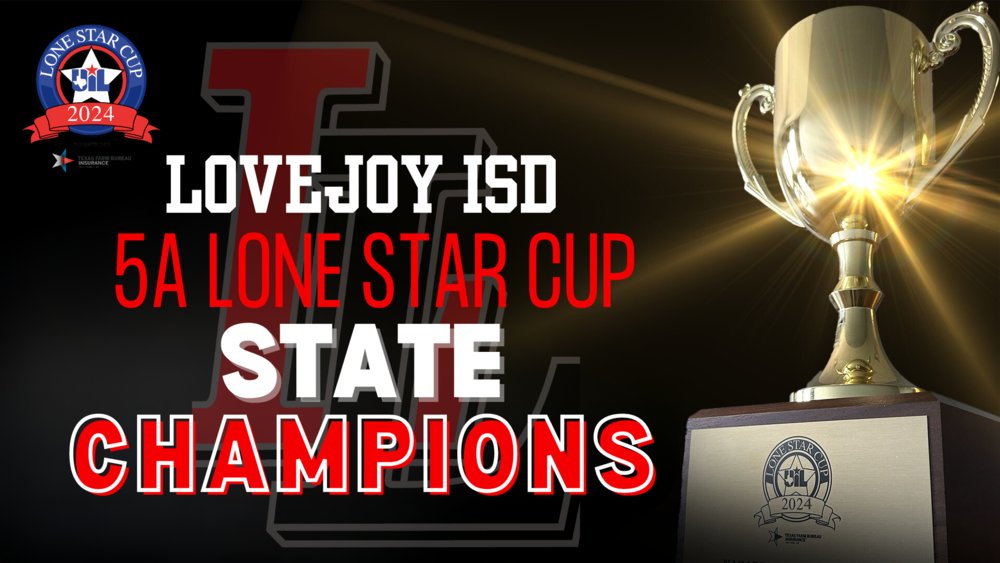 The University Interscholastic League (UIL) announces Lovejoy High School as the official winner of the 2023-2024 Conference 5A Lone Star Cup lovejoyisd.net/article/165187…