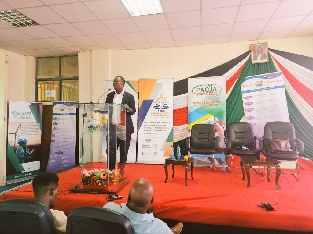 Summer_School1's tweet photo. Reflecting on Peter Odhego's insights today: "Local communities are at the heart of climate resilience,"he highlighted. Empowering them with the right resources and funding is key to achieving lasting change. Let's act together for a sustainable future!  
#NSSCJ4
#FLLOCA
@PACJA1 https://t.co/r0vUpMNo2Z