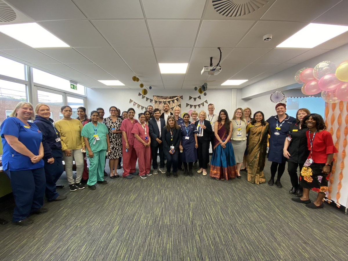 Celebrating our International Nurses 🎉 Come &amp; join us for music, food and conversation in the staff canteen today until 4.30pm #celebrateinclusion