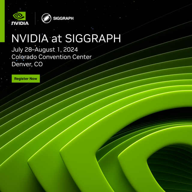 Discover the latest breakthroughs in #generativeAI, digital twins, research, #OpenUSD, robotics, and more at #SIGGRAPH2024 with NVIDIA. Join us July 28–August 1 as we explore the intersection of #AI and graphics. nvda.ws/3xvFH7r dy.si/mwX1dN2