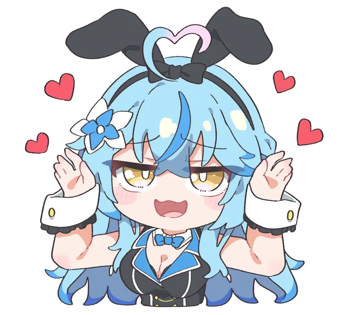 代わりにお気に入りのバニーラミィちゃん置いときます