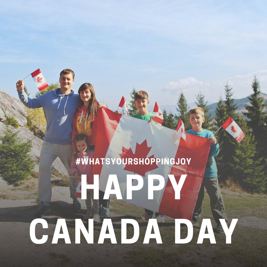 🍁Happy Canada Day! We are so happy to live in such a beautiful country! 😀Our hours today are 11am - 5pm!

#HappyCanadaDay #CanadaDay #Canada #OhCanada #ProudCanadian #WhatsYourShoppingJoy