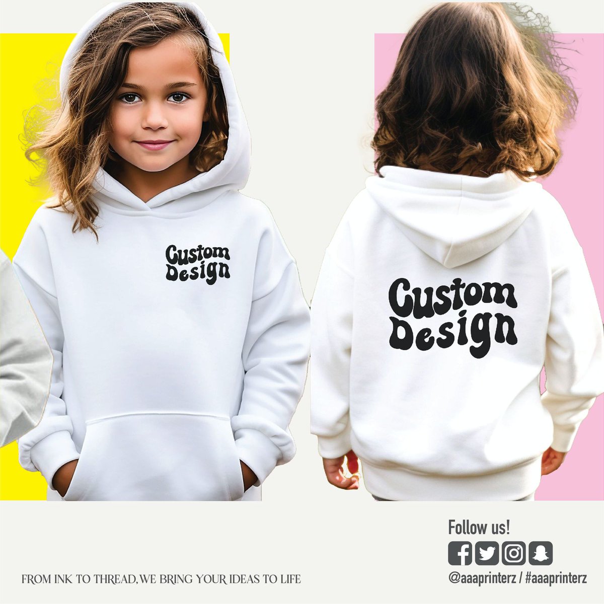 aaaprinterz's tweet photo. 🌟 Check out Aaaprinterz Kids Hoodies! Available in fun colors &amp; sizes for all ages. Perfect for custom prints or embroidery. Order via WhatsApp +97336618183 or visit https://t.co/1FR4yNeXfC. 🚀 #aaaprinterz #customhoodies #bahrain https://t.co/0eSTr8zCEJ