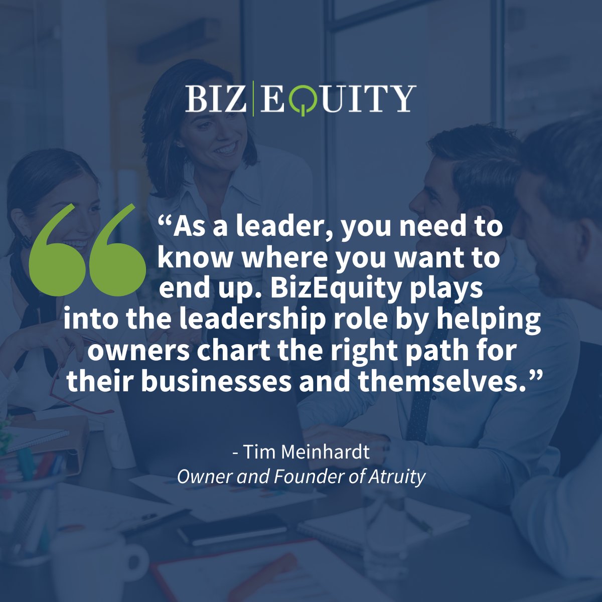 Through Tim Meinhardt's partnership with BizEquity, he was able to add value to his firm while helping enterprise business owners find out how much their business is worth so that they can achieve their personal &amp; business goals. Read our case study here: bzq.io/4bjJrGV