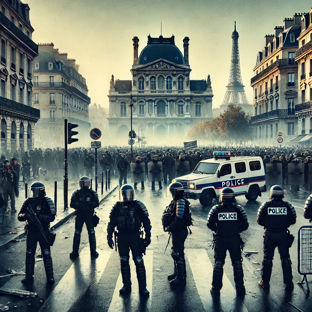 ActuExpress_FR's tweet photo. ⚠️ Tensions à Paris : dispositif de sécurité renforcé pour encadrer les manifestations post-électorales. 🛡️🚔 #Sécurité #Législatives2024 https://t.co/LTGP4nh5sP