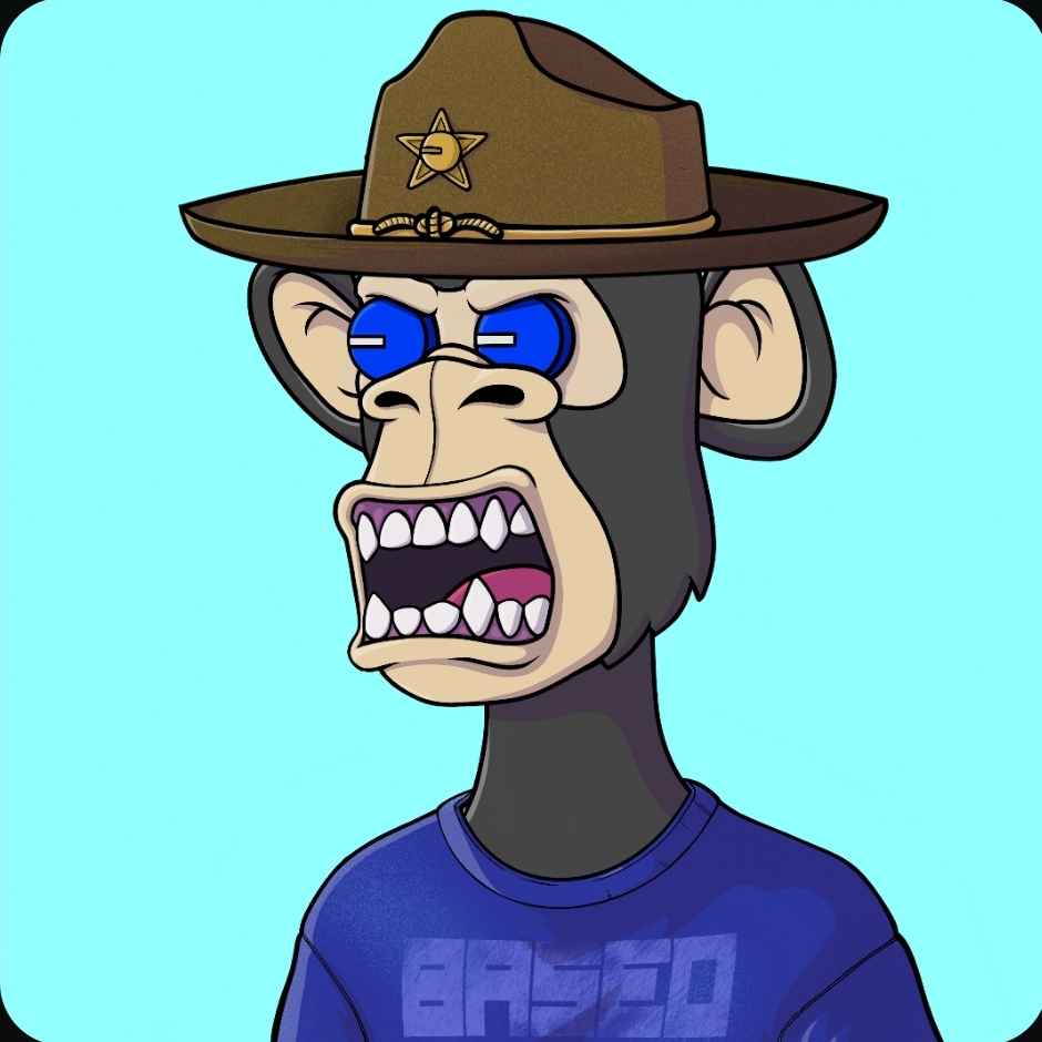 basedapeorigin's tweet photo. 🐵Ape of the Day🐵

Today we’re excited to feature @chrison_x and their incredible Ape #1091! This Ape is a standout in our collection, we´ve nicknamed him Sergeant Base 😂

Big shoutout to @chrison_x for being an awesome part of our community and always supporting and showing love. You´re an asset to the community thank you❤️

If you´d like to feature your Ape on Ape of the Day please open a ticket in discord!

Stay tuned for more highlights and Stay Based Apes 💙🦍