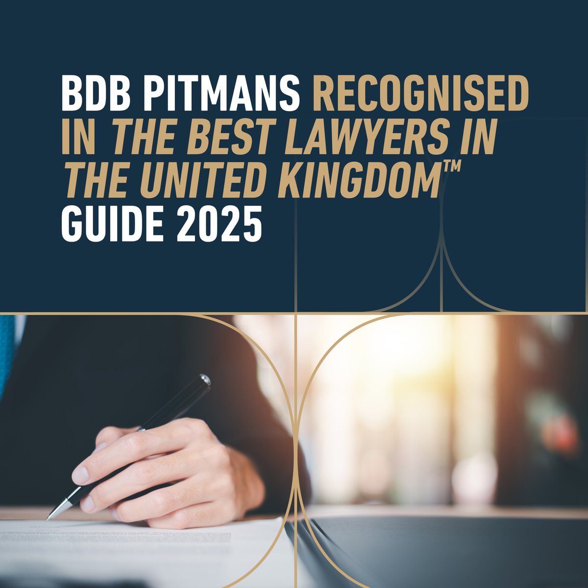 BDBpitmans's tweet image. We are proud to have 20 lawyers ranked in the 2025 edition of The Best Lawyers in the United Kingdom™.

Please join us in congratulating them on their achievement, which demonstrates their specialist expertise.

Learn more about those recognised: bit.ly/4cECC3M
