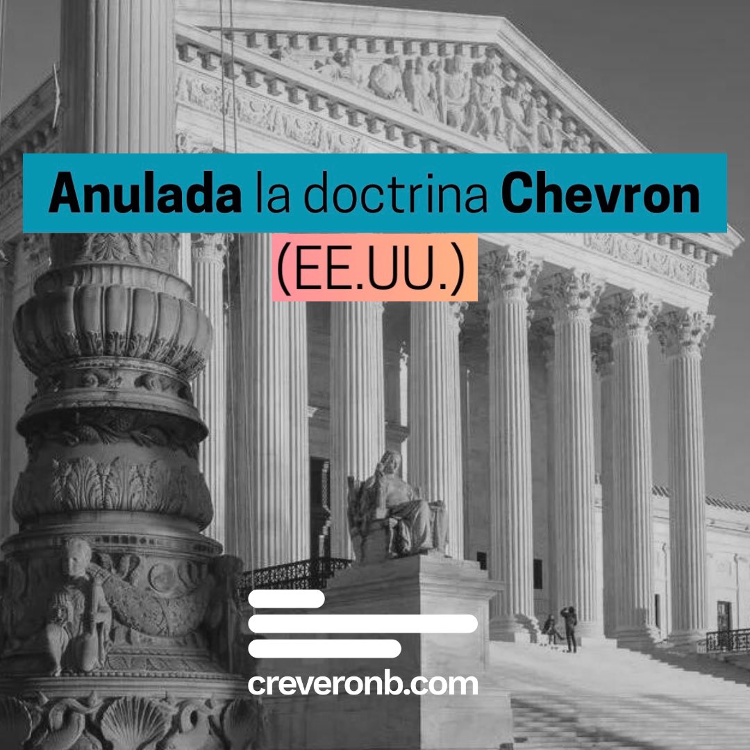 creveronb's tweet photo. 🚀En el #Blog
¿Qué es el Administrative State y la #DoctrinaChevron? ¿Qué estableció la Corte Suprema el 28 de junio de 2024? Aquí una explicación breve y concreta
📲 https://t.co/m3EJ4f6DKo
#DerechoAdministrativo #EstadoAdministrativo https://t.co/m46LKLdGLj