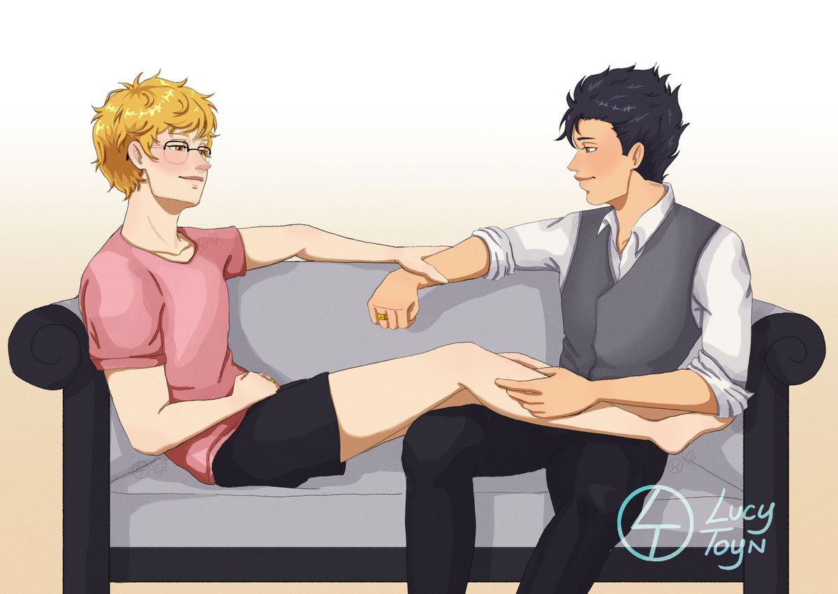#Kurotsuki prompt 🛋 for Histoire-de
For the event <a href="/HaikyuuAction/">HQ for Gaza 🍉 DONATIONS CLOSED 📌</a> 
___
#クロ月