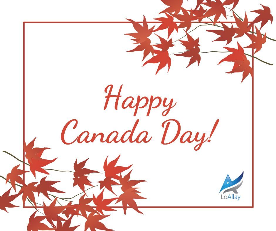 Happy Canada Day from LoAllay! Enjoy the long weekend.

#CanadaDay