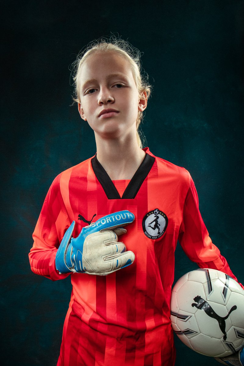 DARE TO DEFY!

This is the famous Queens Park Ladie u12’s! 
They entered their u12’s boys League in Bournemouth. The League suggested they drop down an age group as they might struggle! They stood their ground and went on to not only WIN the League but win it UNDEFEATED!!