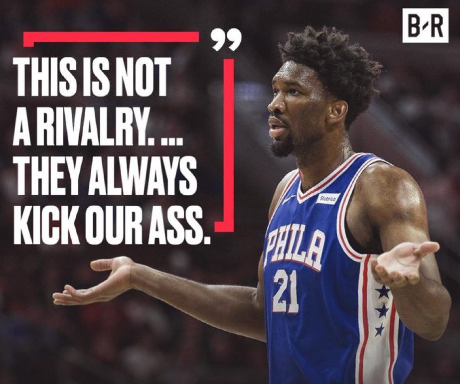 CelticsUnite18's tweet photo. “Celtics fans should be scared of the Sixers” https://t.co/pF9Obgj5Dn
