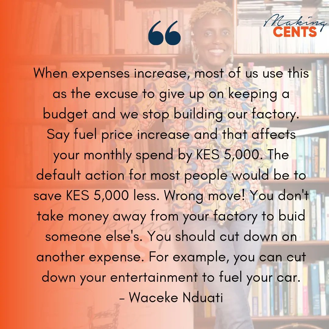 _MakingCents_'s tweet image. Have you been building your factory? Or have you only been building other people's factories? 

The above excerpt is from the Making Cents book. To purchase call us today +254715085777

#MakingCents #Centonomy