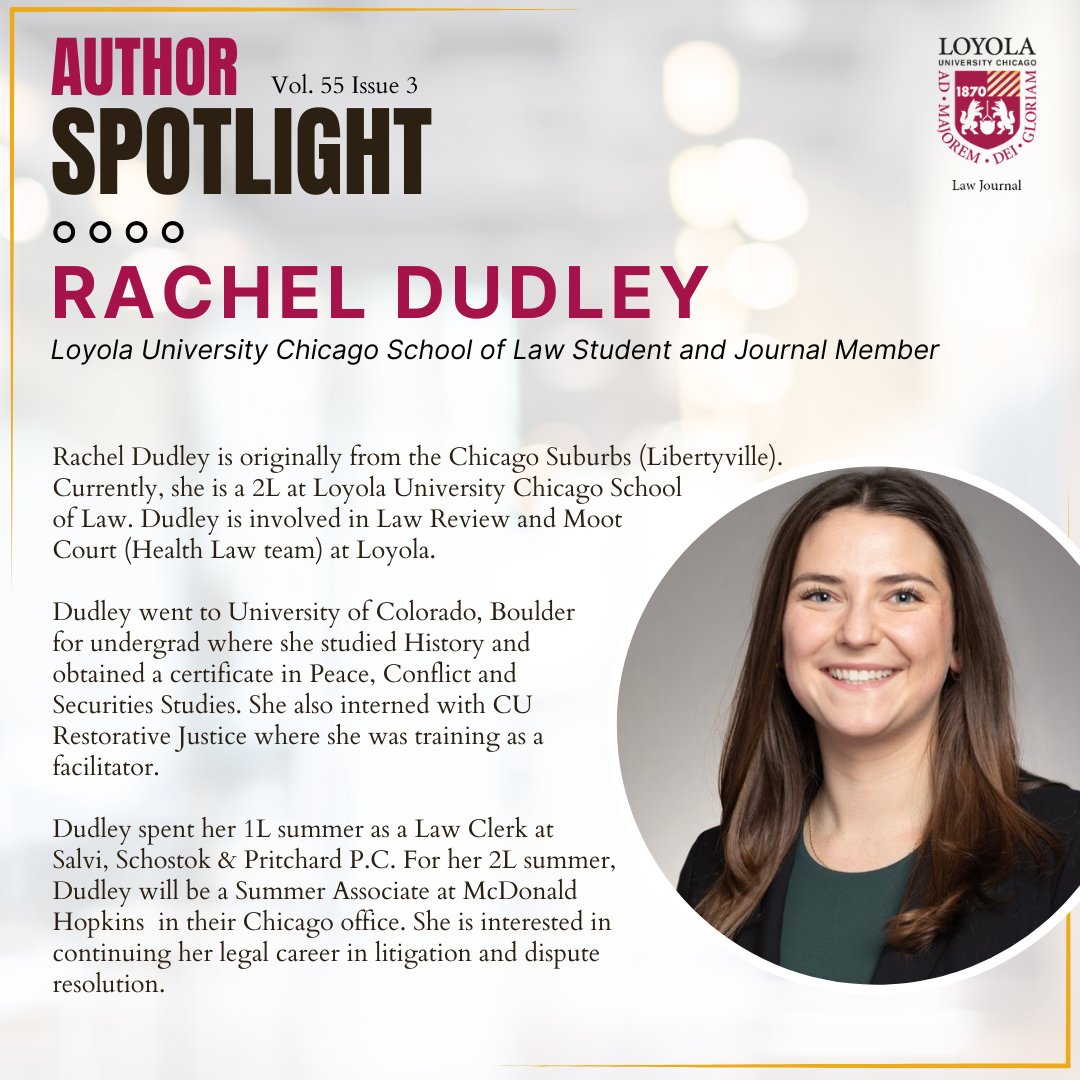 Issue 3 Author Spotlight 📣
Rachel Dudley

Post-Allen v. Mulligan, Dudley identifies an issue the Court should have addressed: whether computers can play a role in redistricting and adequately consider race.

Read here: bit.ly/4cnUyA4