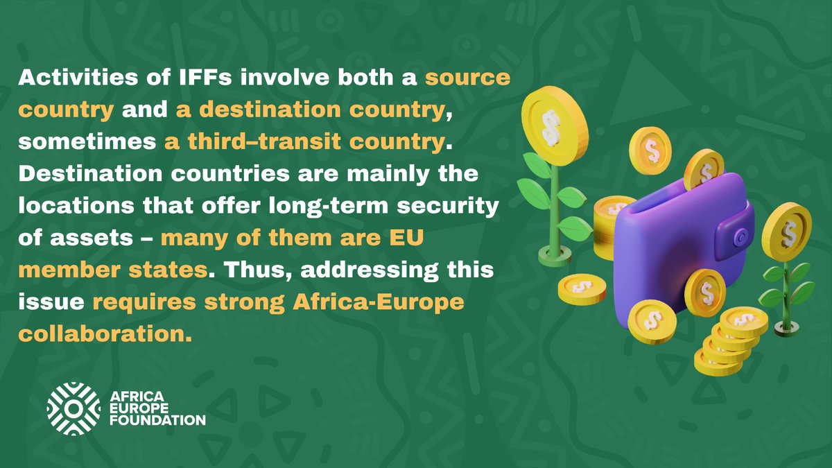 AfricaEuropeFdn's tweet image. 🌍Addressing #IFFs as a shared agenda for the Africa-Europe Partnership is essential for unlocking domestic resources needed to finance Africa&apos;s development.

🚨Prolonging the current status quo could come at a high cost.

✍🏼Join our strategic dialogues on July 9th for more…
