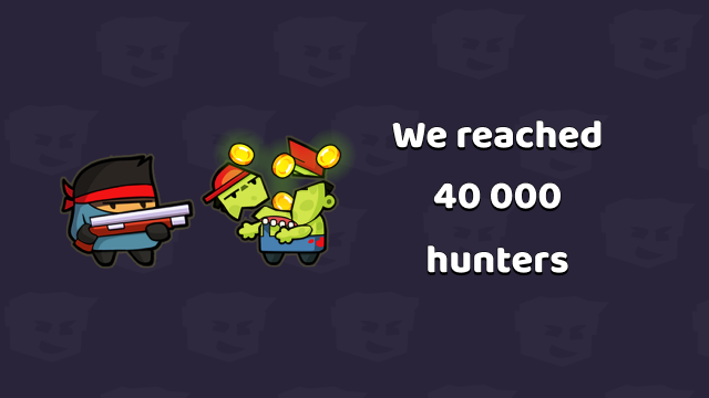 CoinHuntersGame's tweet image. -We’ve reached 40,000 new hunters! This week, you’ll be able to see items drop in each region!
-13,000 players play every day!
-Our Telegram channel has reached 13,000 users!
-Our Instagram has reached 2,440 followers!
-Our Twitter has reached 1,997 followers!
