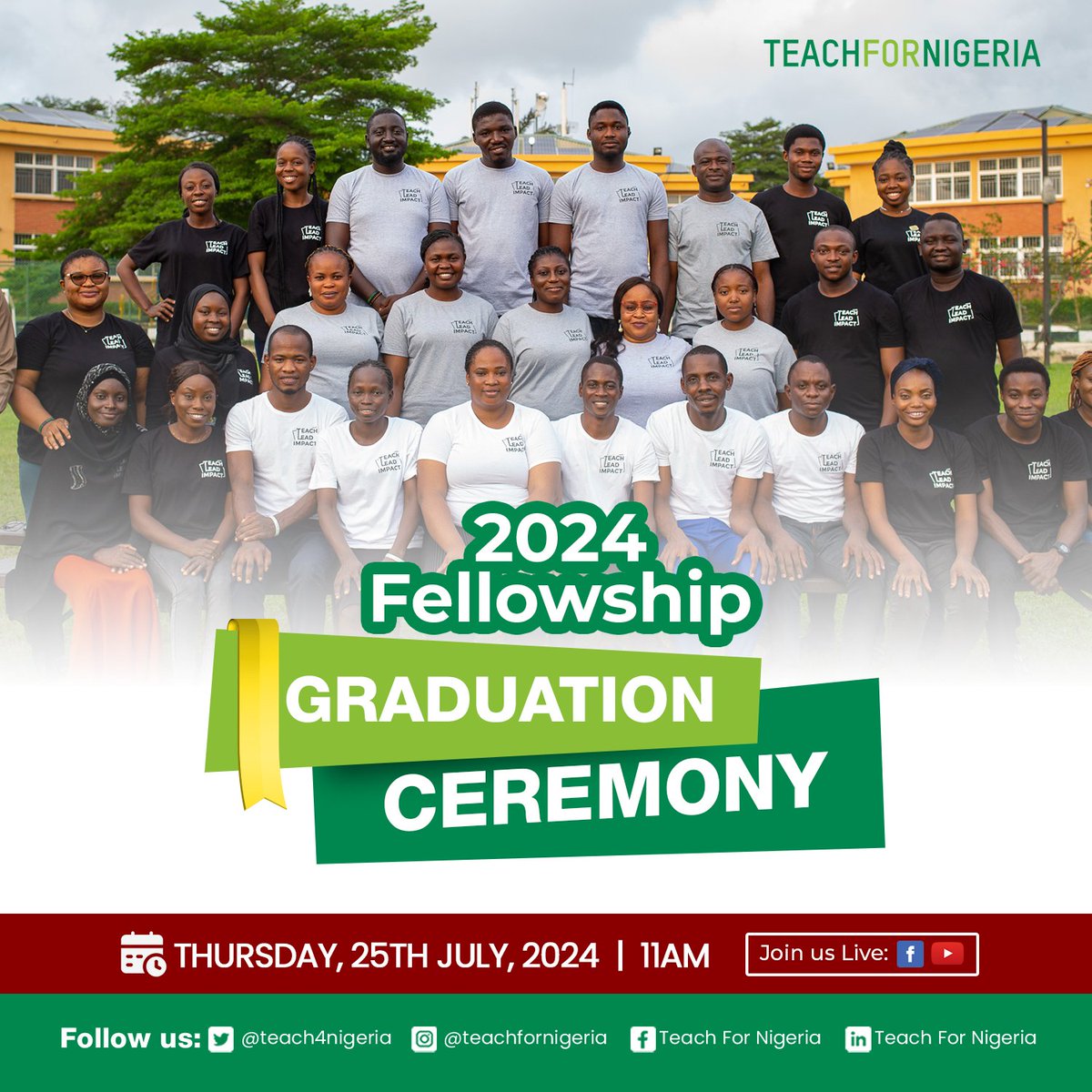 Celebrating Changemakers! 

In 3 weeks and 3 days, we'll graduate 268 Fellows &amp; 77 School Leaders who've transformed lives &amp; led change in their communities.

Follow us for their inspiring stories! 

 #TFNLeaders #TFN2022Fellows #TFN2024GraduationCountdown