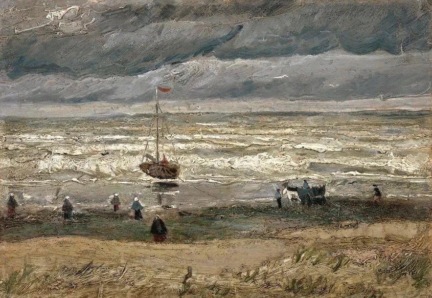 allontanarsio's tweet photo. Van Gogh's seascape paintings https://t.co/73ips3B9KT