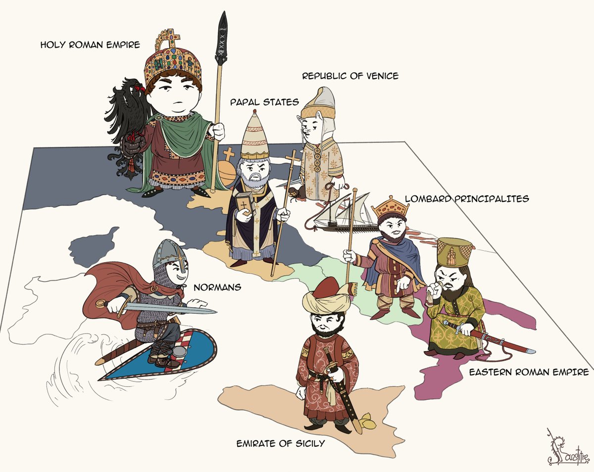 Italia, Anno Domini 1000