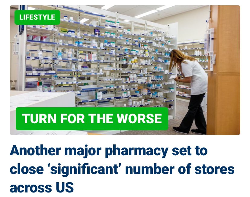 Rob14228677228's tweet image. ‼️BREAKING NEWS: John Deere to Execute Big Layoffs in Two States as Company Plans Shift to Mexico. Now Rite-Aid and CVS are closing stores (along with Walgreens) due to bidenflation ⚠️