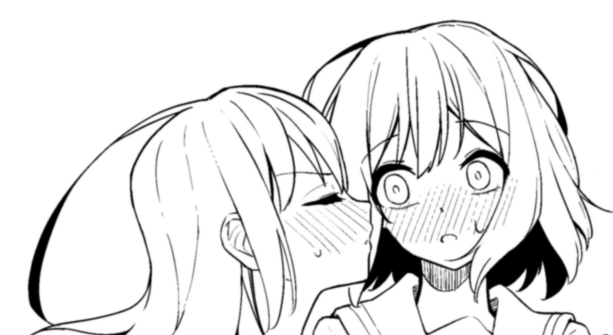 すごい可愛い横顔描けたから見て 
