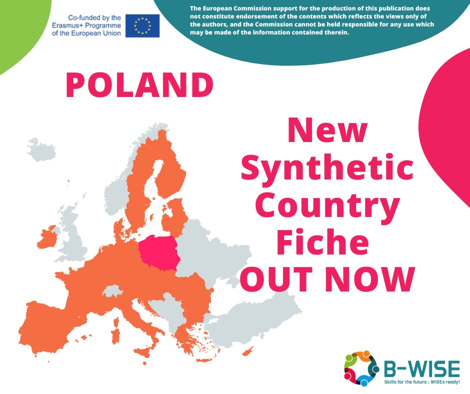 ensienetwork's tweet image. 🤗 The final #BWISE Synthetic Country Fiche is online!

📚 Discover key insights on the legal recognition of disadvantaged workers, labour policies, and WISEs across EU.

🔎 Our latest publication covers #WISEs in #Poland. 

🔗 Explore all fiches here: bwiseproject.eu/en/wises/analy…