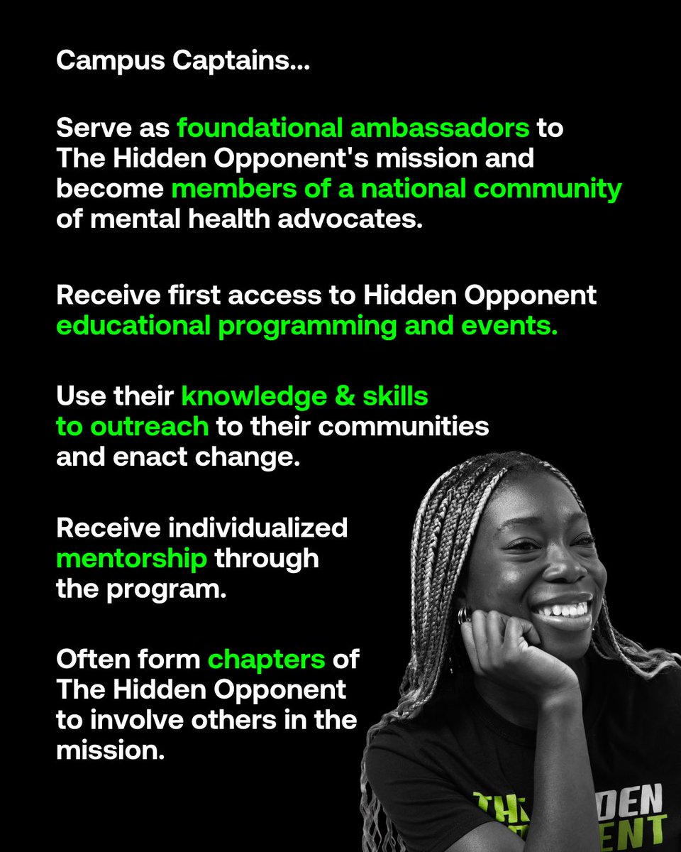 hidden_opponent's tweet photo. 📣 TODAY IS THE DAY — join us in the 5th year of our educational ambassadorship program, the Campus Captains program.

https://t.co/vYWPXGsdd3 https://t.co/TIztuukhx4
