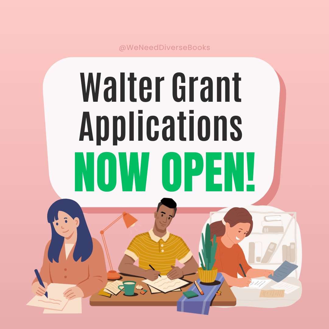 🔔 Walter Grant applications are officially OPEN! 🔔

Emerging writers or illustrators with a diverse background can apply for one of our Walter Grants starting TODAY! Apply and see our full eligibility guidelines below! ⬇️

💻 bit.ly/WalterGrants20…